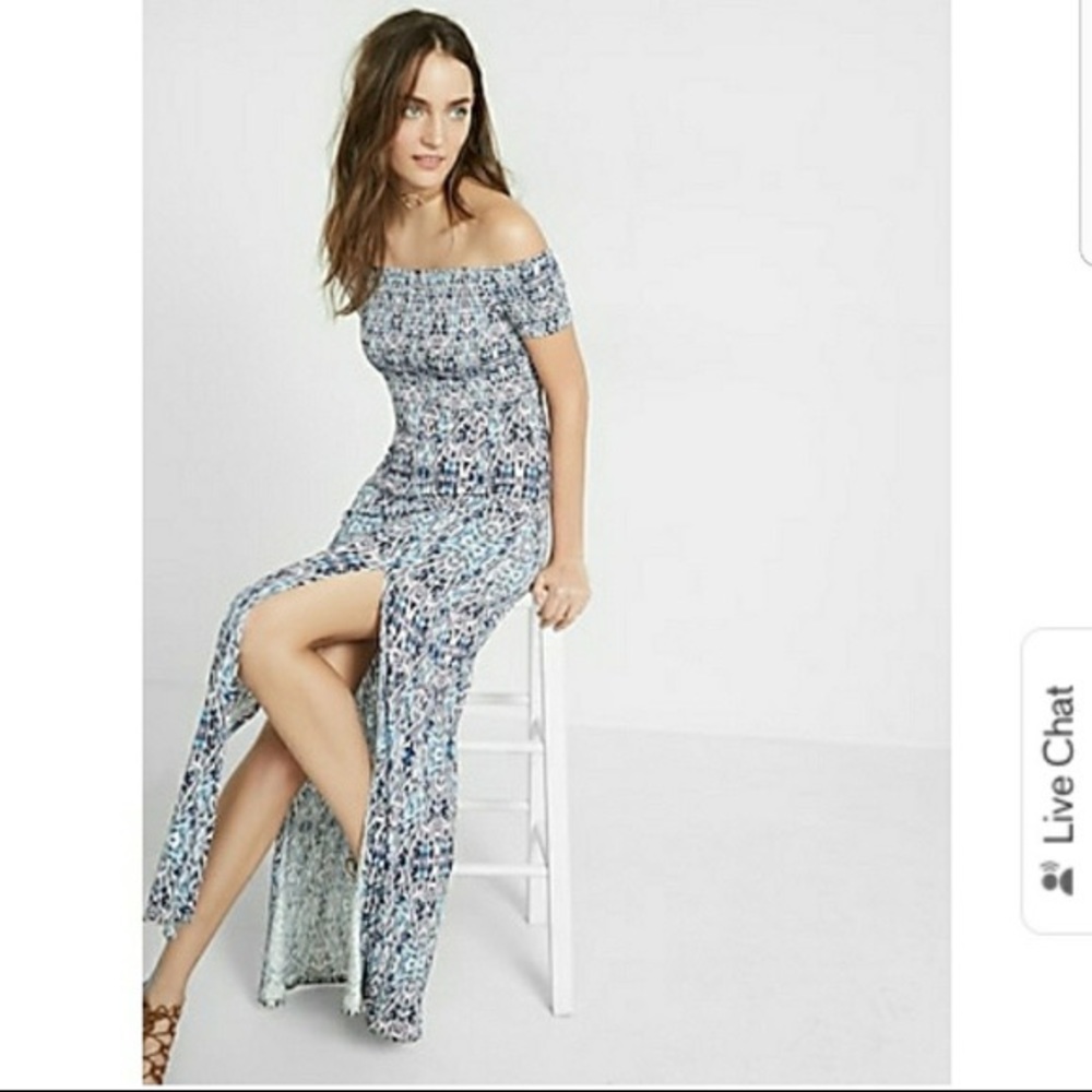 Express off shoulder dress (XS)
